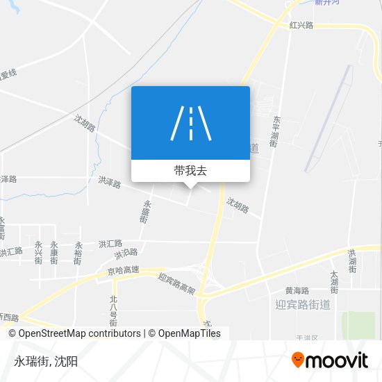 永瑞街地图