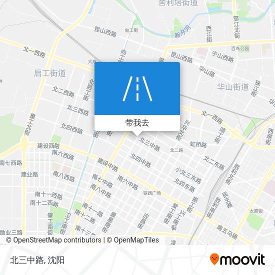 北三中路地图