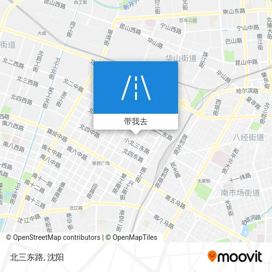 北三东路地图