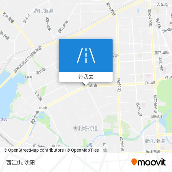 西江街地图