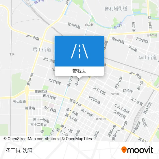 圣工街地图