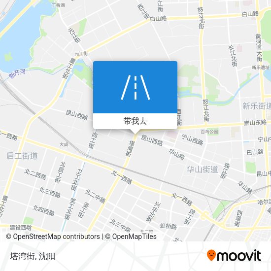 塔湾街地图
