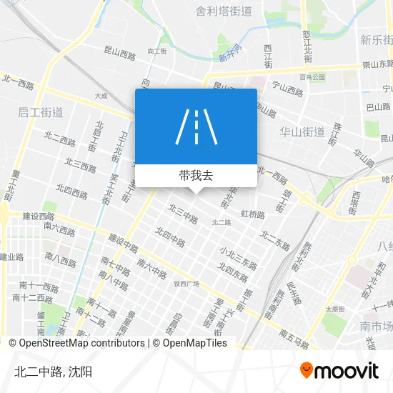 北二中路地图