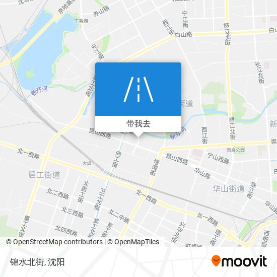 锦水北街地图