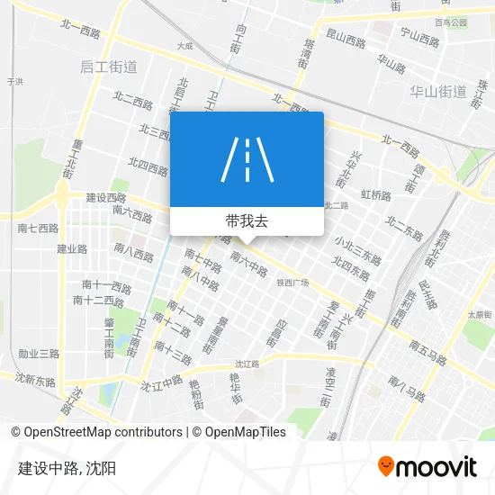 建设中路地图
