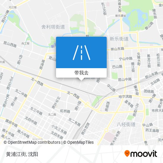 黄浦江街地图