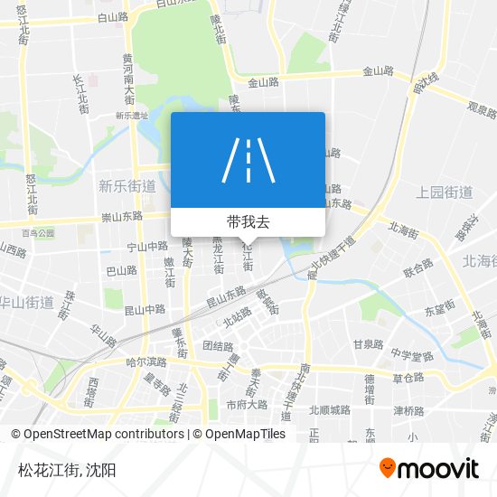松花江街地图