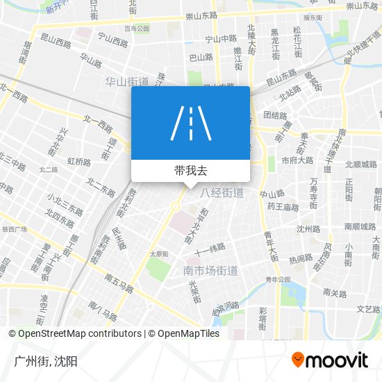广州街地图