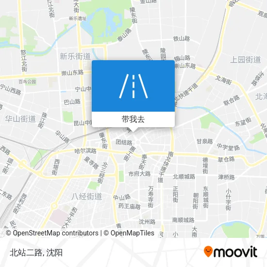 北站二路地图