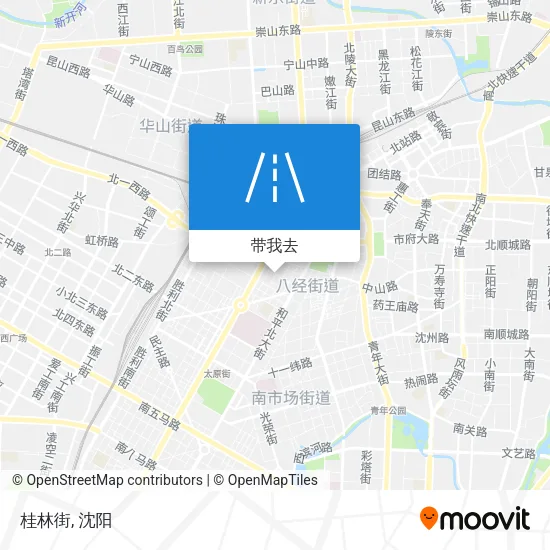 桂林街地图