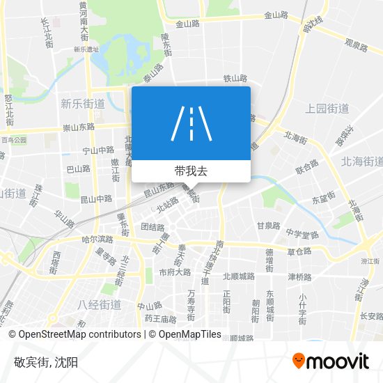 敬宾街地图