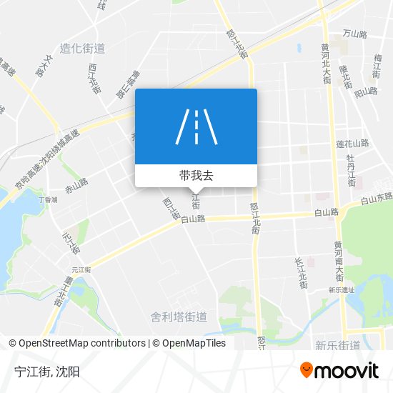宁江街地图
