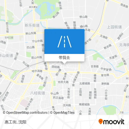 惠工街地图