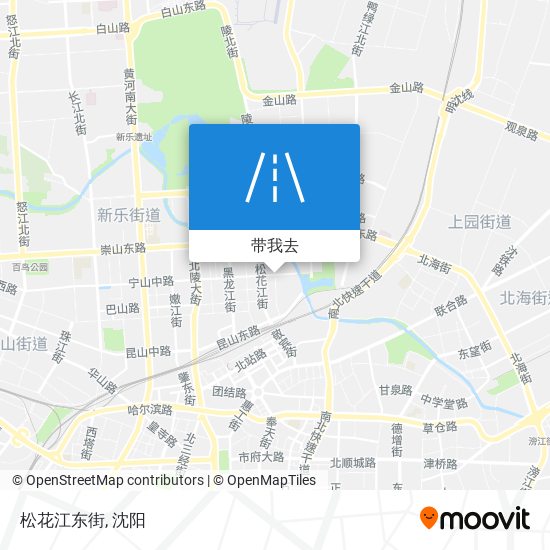 松花江东街地图