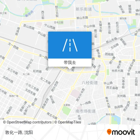 敦化一路地图