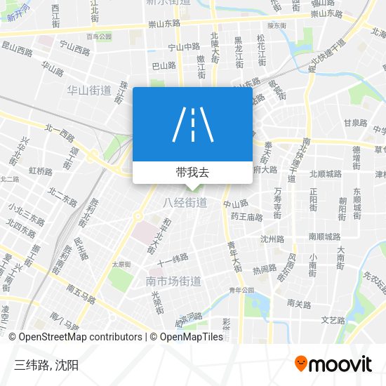 三纬路地图
