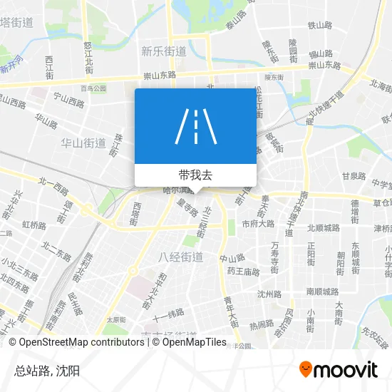 总站路地图