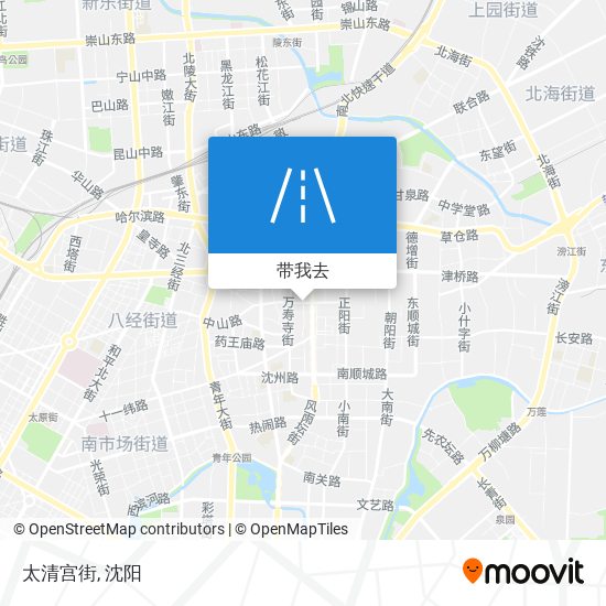 太清宫街地图