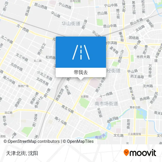 天津北街地图