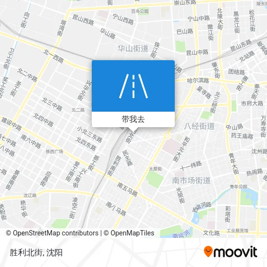 胜利北街地图