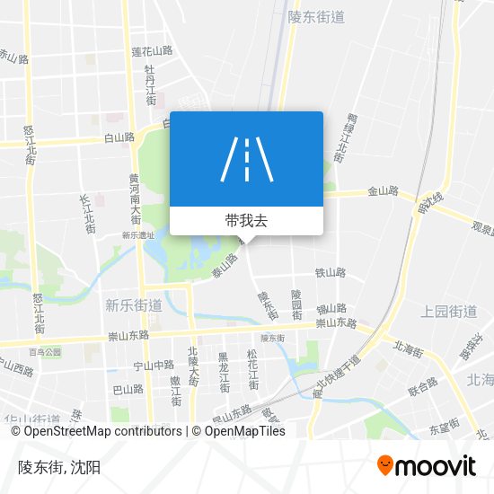 陵东街地图