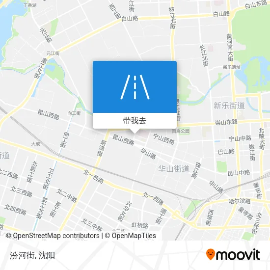 汾河街地图