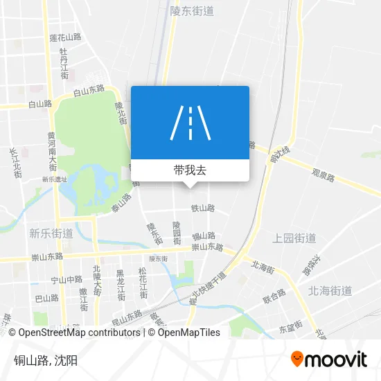 铜山路地图