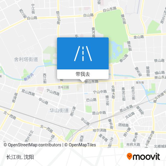 长江街地图