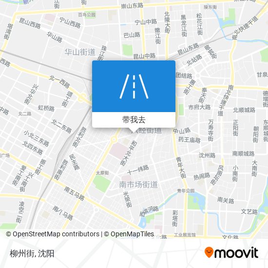 柳州街地图