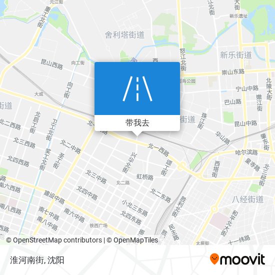 淮河南街地图