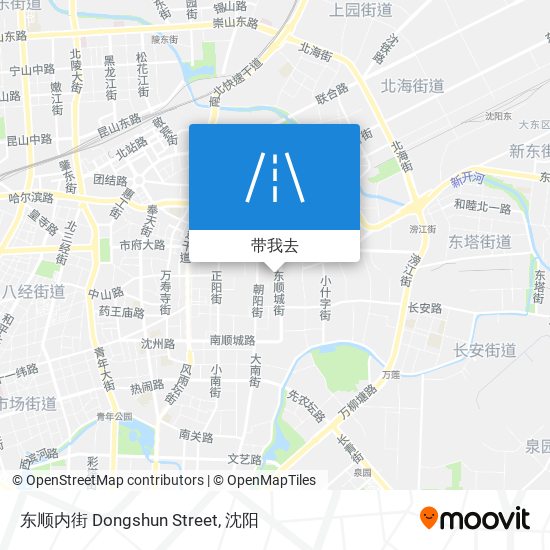东顺内街 Dongshun Street地图