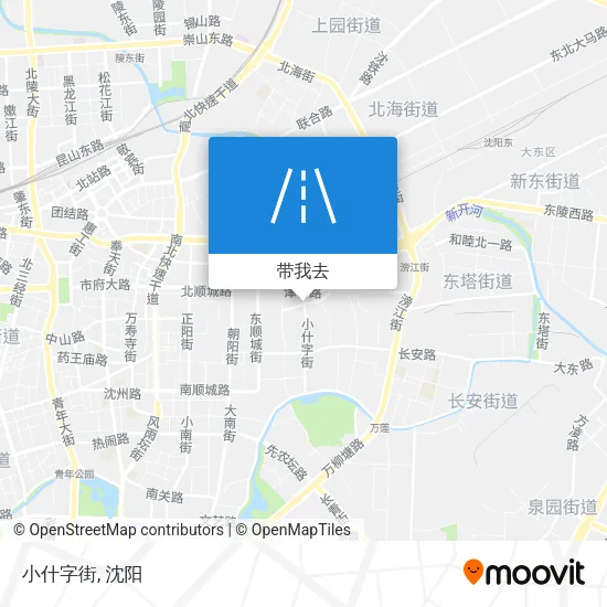 小什字街地图