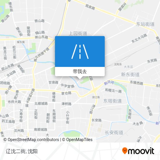 辽沈二街地图