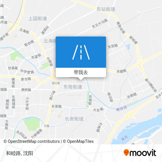和睦路地图