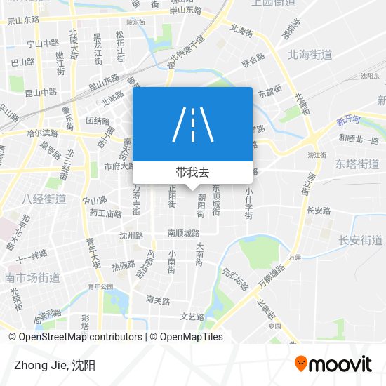 Zhong Jie地图