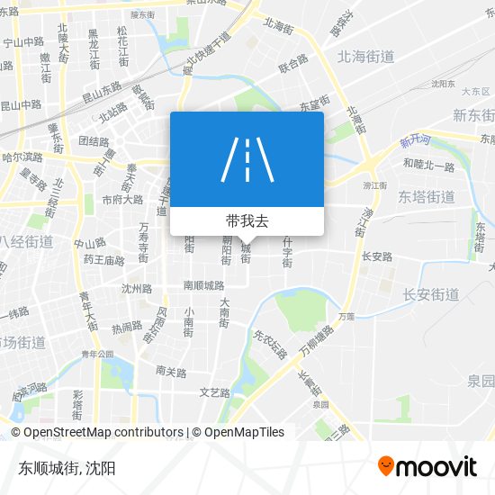 东顺城街地图