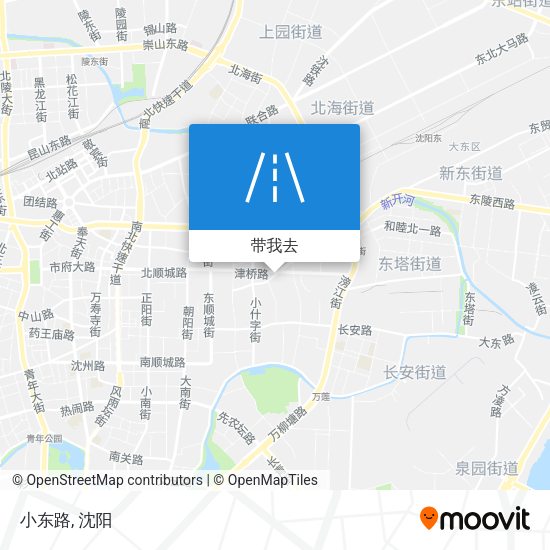小东路地图