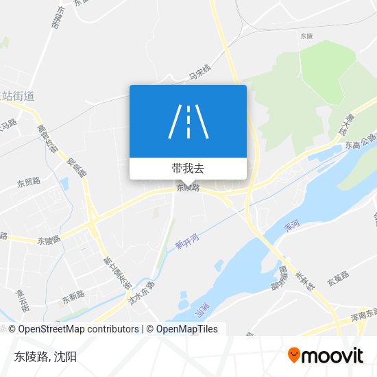 东陵路地图