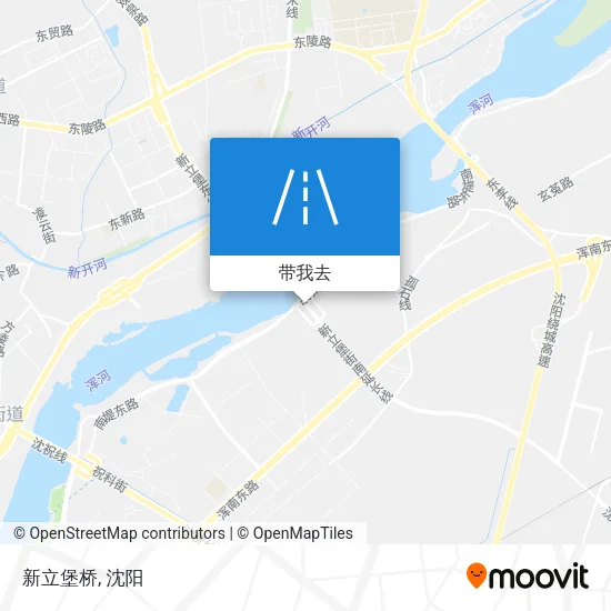 新立堡桥地图