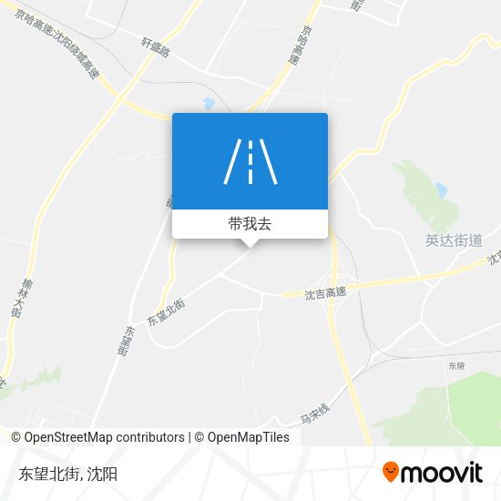 东望北街地图