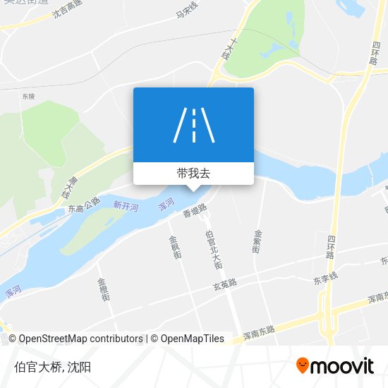 伯官大桥地图