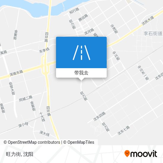 旺力街地图