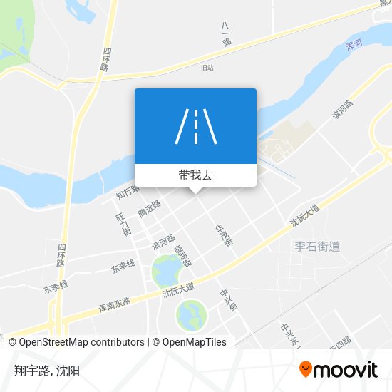 翔宇路地图