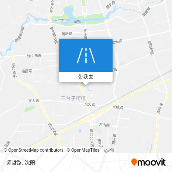 师哲路地图