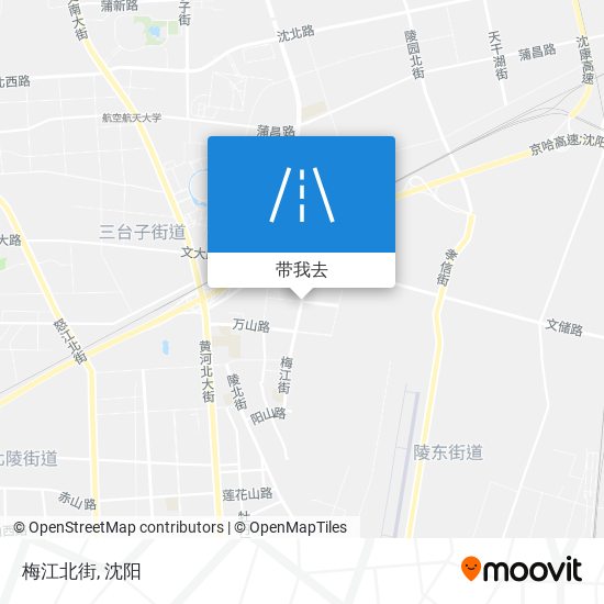 梅江北街地图