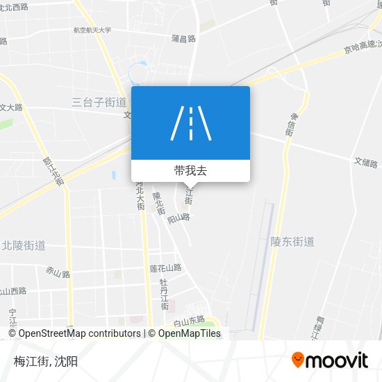 梅江街地图