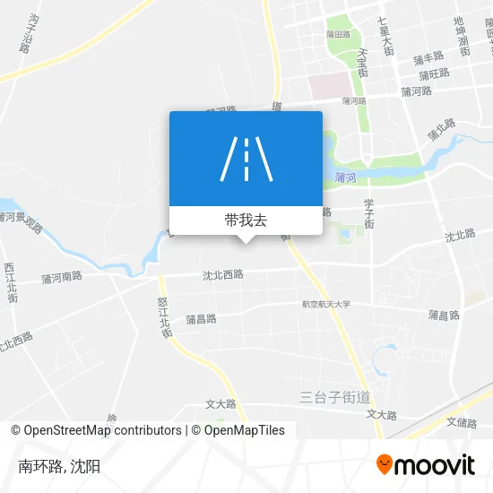 南环路地图