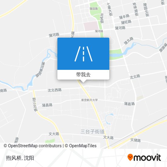煦风桥地图