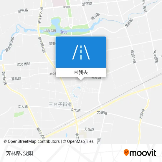 芳林路地图