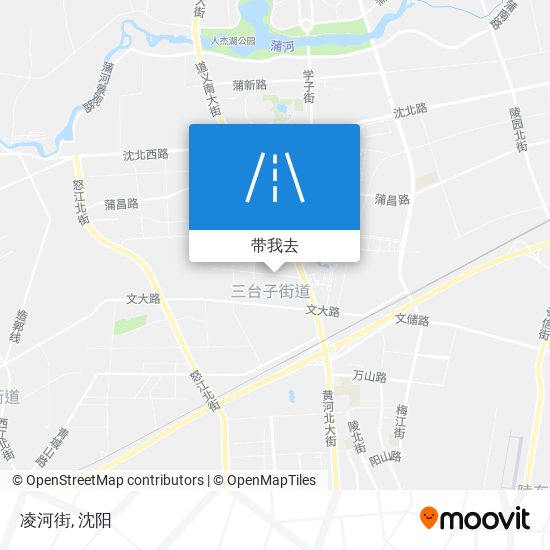 凌河街地图